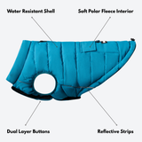 Teal Warmshield Jacket||size:S,M,L,XL,2XL,3XL,4XL