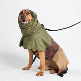 Breatheshield™ Imperméable pour chien - Vert Marron Tan