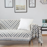 Inca Grey Couch Cover