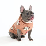 Pull de Noël en maille pour chien – Père Noël & Rudolphe