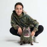 Sweats à capuche Concrete Wood pour chiens – Mousse