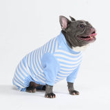 Pyjama pour chien - Rayures Bleues
