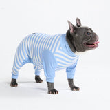 Pyjama pour chien - Rayures Bleues