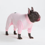 Pyjama pour chien - Rayures Roses