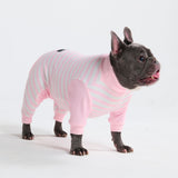 Pyjama pour chien - Rayures Roses