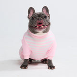 Pyjama pour chien - Rayures Roses