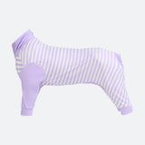 Pyjama pour chien - Rayures Violettes