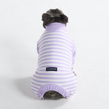 Pyjama pour chien - Rayures Violettes
