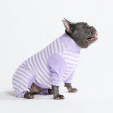 Pyjama pour chien - Rayures Violettes
