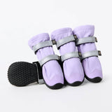 Bottes imperméables pour chien Flex Shell - Lilas