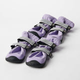 Bottes de pluie pour chien, Chaussures imperméables pour chien - Lilas