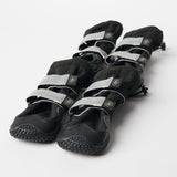 Bottes de pluie pour chien, Chaussures imperméables pour chien - Noir