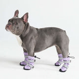 Bottes de pluie pour chien, Chaussures imperméables pour chien - Lilas