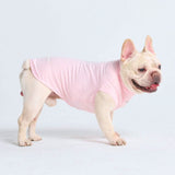 T-shirt pour chien avec écran solaire - Rose clair
