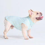 T-shirt pour chien avec écran solaire - Bleu clair
