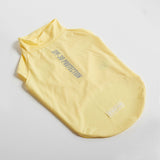T-shirt pour chien avec écran solaire - Jaune
