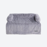 Lit de Chien Housse de Canapé de Luxe - Gris