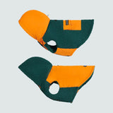 Veste réversible - Vert et Orange