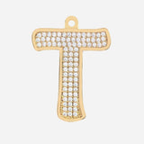 Lettre initiale bijoux plaques d'identification pour chiens - (A-Z)