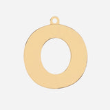 Lettre initiale bijoux plaques d'identification pour chiens - O
