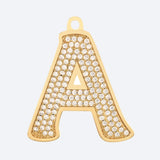 Lettre initiale bijoux plaques d'identification pour chiens - A