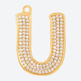 Lettre initiale bijoux plaques d'identification pour chiens - (A-Z)