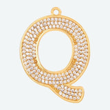 Lettre initiale bijoux plaques d'identification pour chiens - (A-Z)