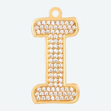 Lettre initiale bijoux plaques d'identification pour chiens - (A-Z)
