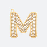 Lettre initiale bijoux plaques d'identification pour chiens - (A-Z)