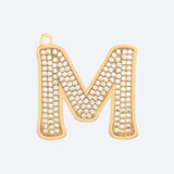 Lettre initiale bijoux plaques d'identification pour chiens - (A-Z)