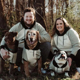 Pull à Capuche Pour Chien - Crème d'olives