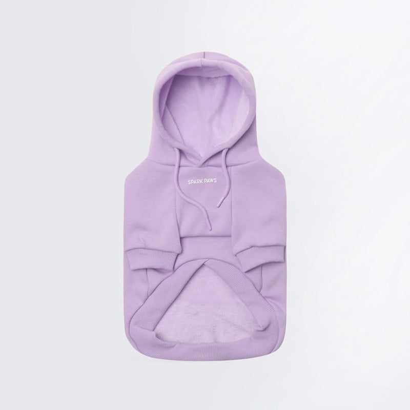 Sweat à capuche Essential Dog - Lilas