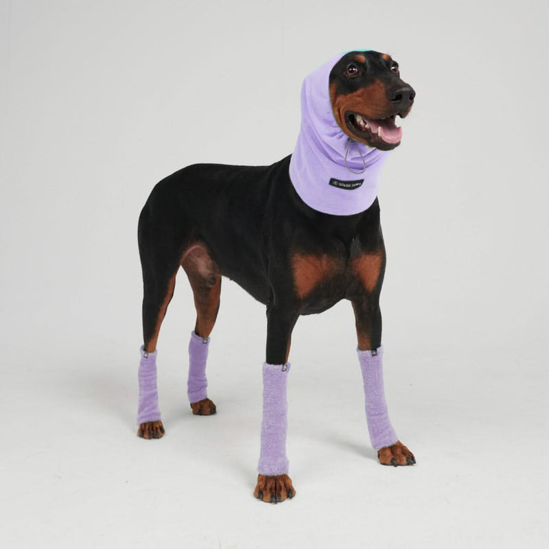 Jambières en polaire pour chien - Lilas