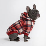 Plaid Dog Hoodie