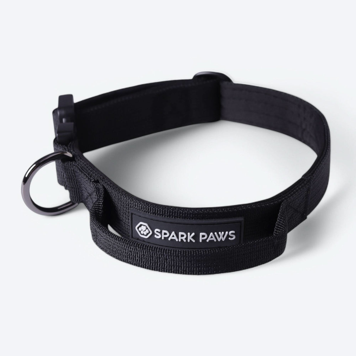 Collier Titane Sport Power Absorber - Énergie Et Puissance - Noir Et Blanc