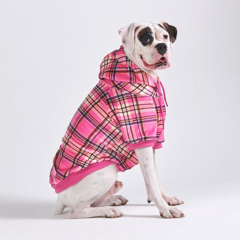 Plaid Dog Hoodie