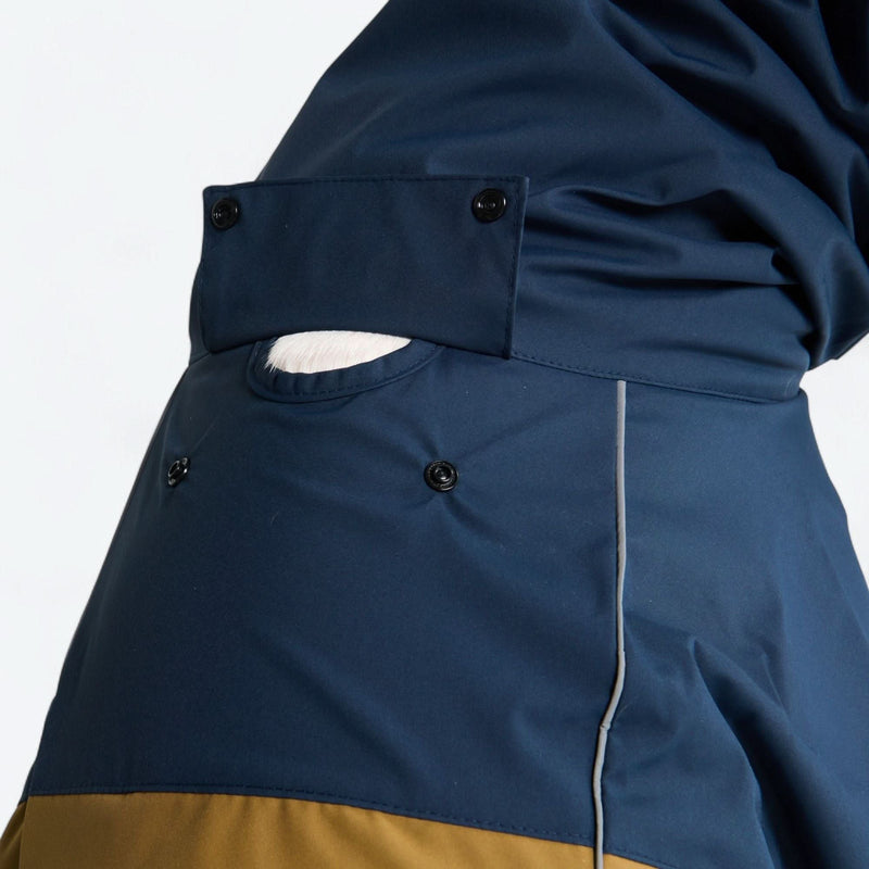 Imperméable pour chien Breatheshield™ - Bleu Or Noir