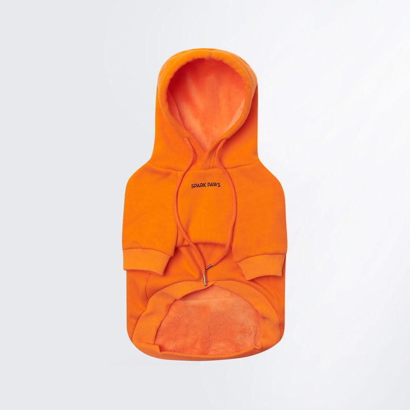Sweat à capuche Essential Dog - Orange