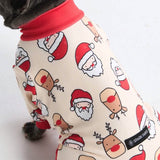 Pyjama de Noël pour chien - Père Noël et Rudolph