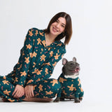 Pyjama de Noël pour chien - Bonhomme en pain d'épice