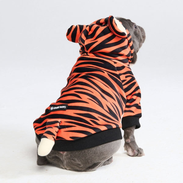 Sweat à Capuche Halloween pour Chien – Tigre