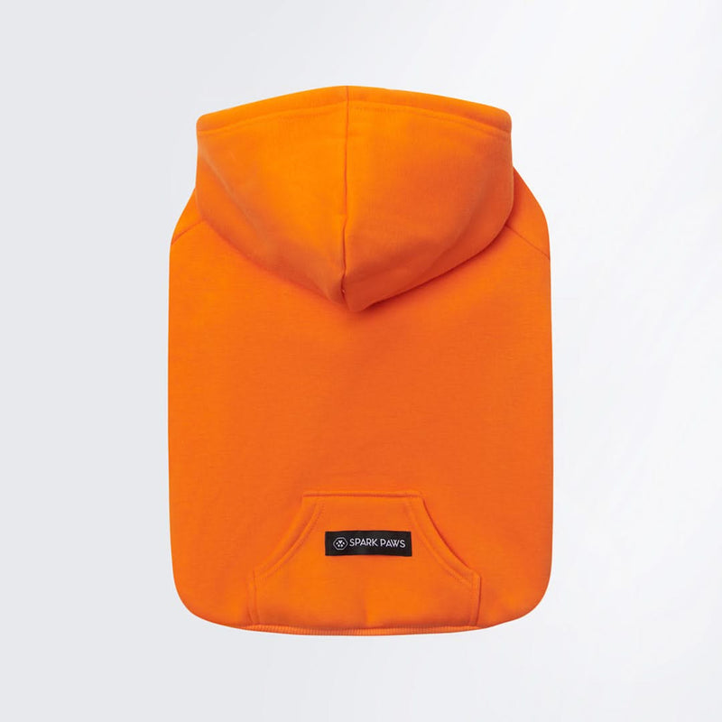 Sweat à capuche Essential Dog - Orange