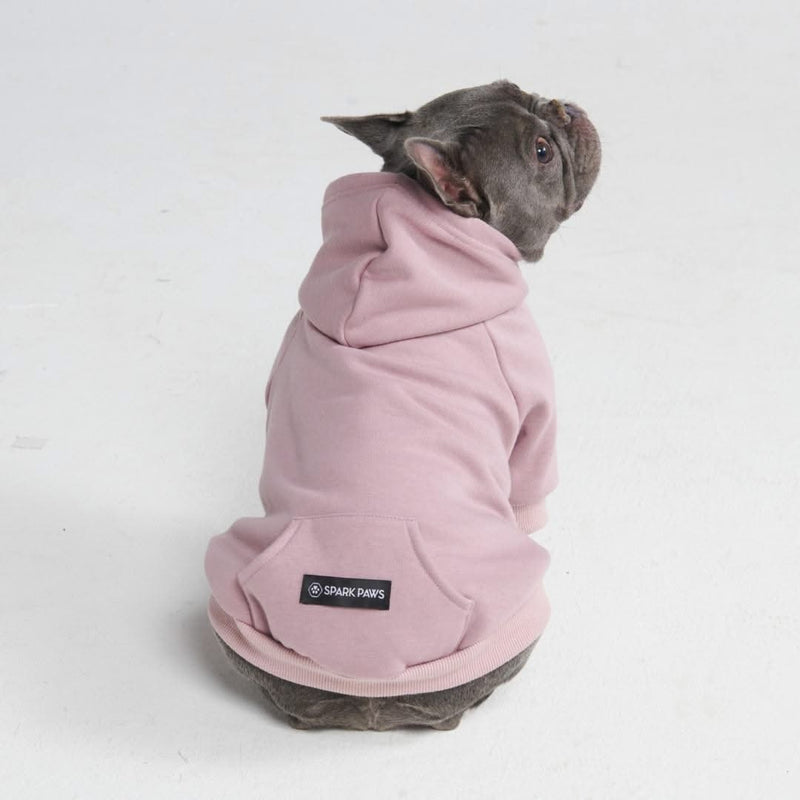 Pull à Capuche Essentiel Pour Chien - Taupe Violet