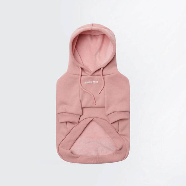 Pull à Capuche Essentiel Pour Chien - Rose Poussiéreux