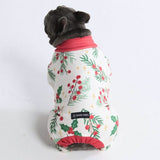 Pyjama de Noël pour chien - Le gui