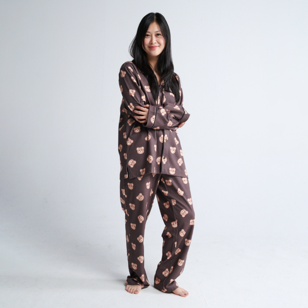 Pantalon de pyjama humain - Ours Noir