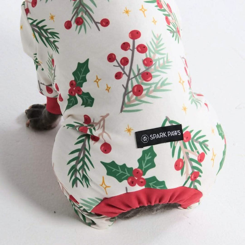 Pyjama de Noël pour chien - Le gui