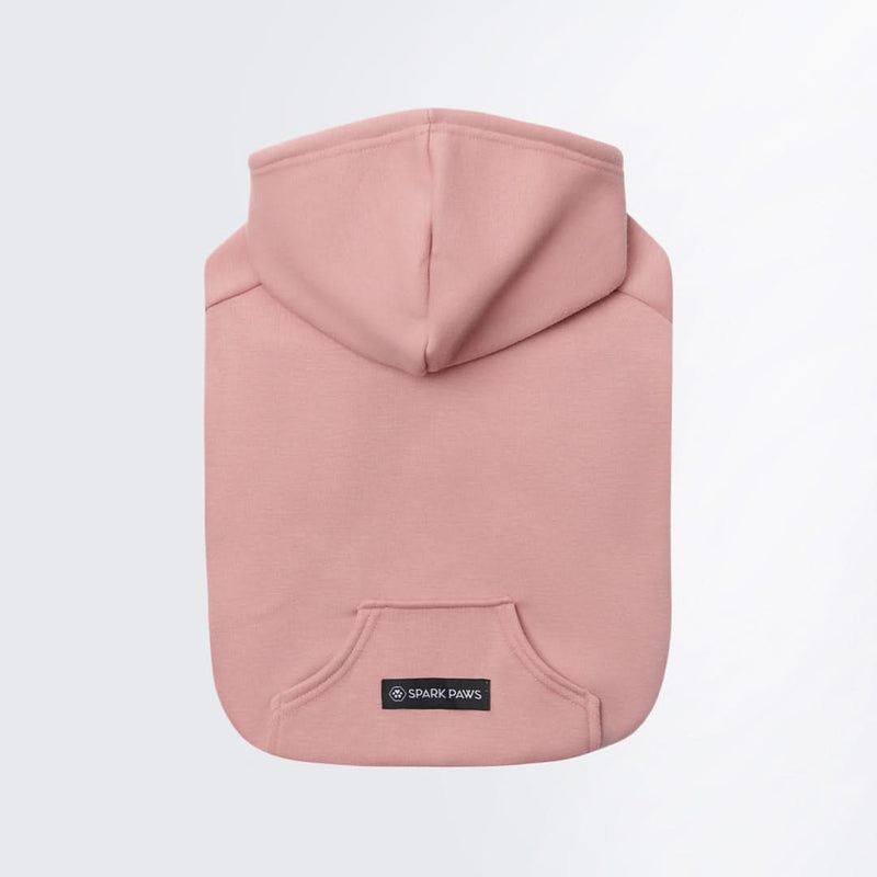 Pull à Capuche Essentiel Pour Chien - Rose Poussiéreux