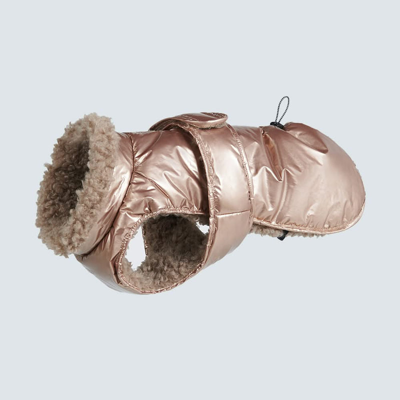 Veste d'hiver à enfiler - Or Métallique