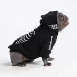 Sweat à Capuche Halloween pour Chien – Squelette